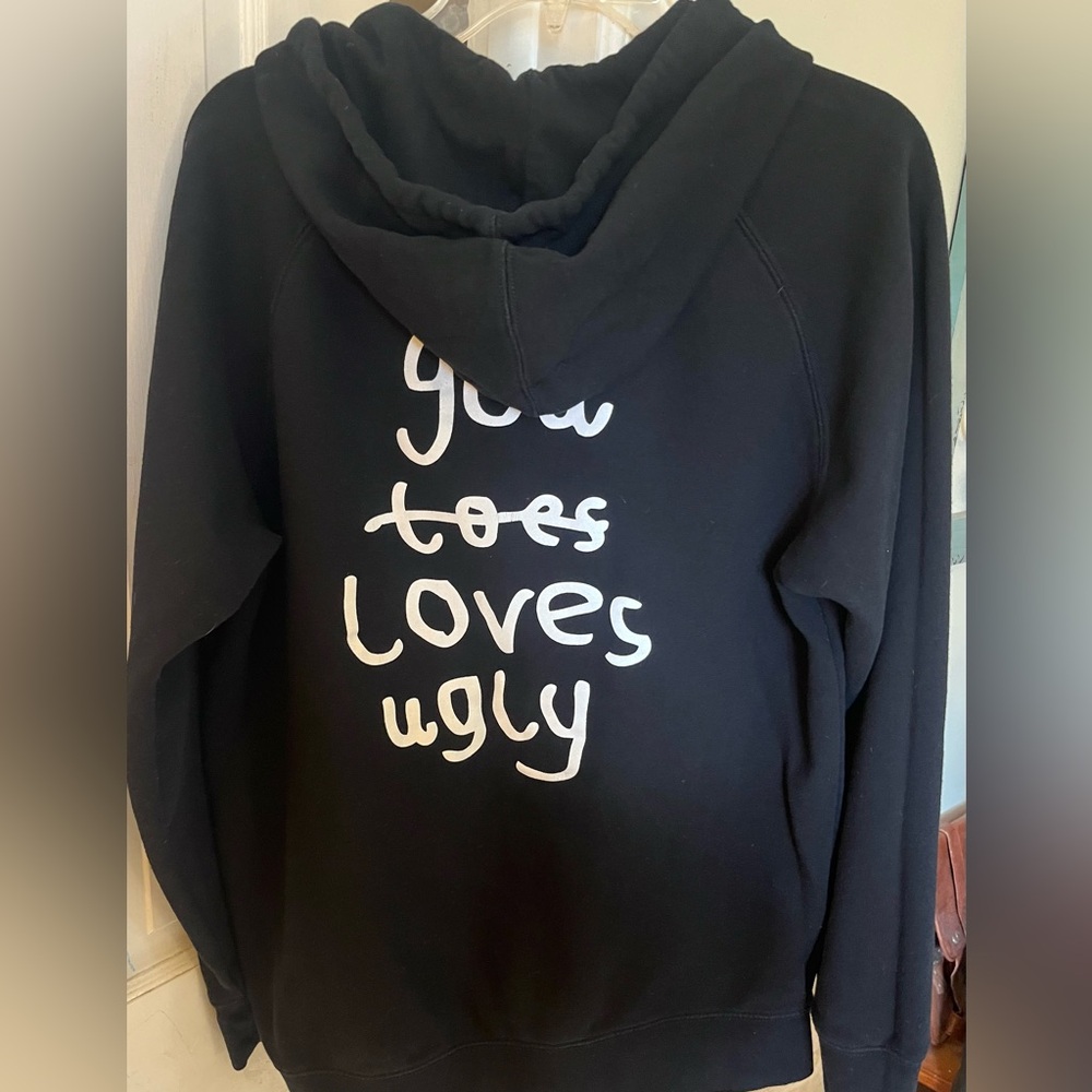 Atmosphere God Love’s Ugly NEW Zip Up Hoodie Purchased From Official Rhymesayers